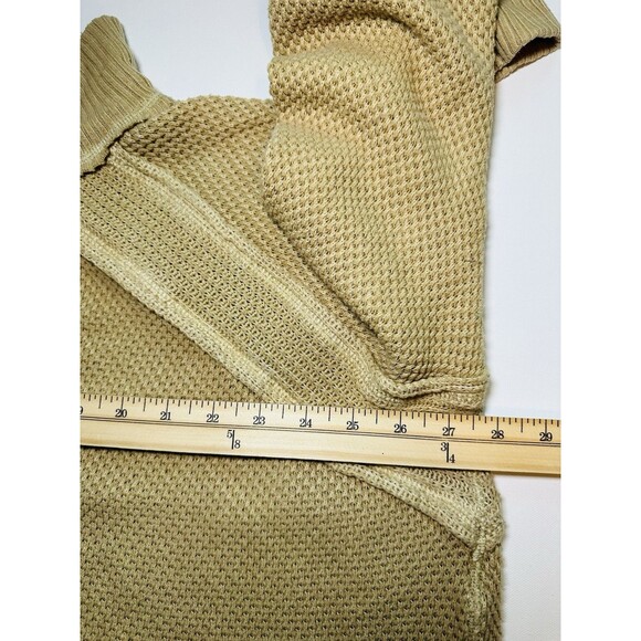 We The Free Tan She's a Keeper Oversized Lagenlook‎ Top Tunic Women's SMALL - Picture 12 of 12